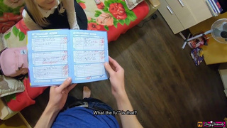 Русский брат заставил сестру сосать болт и трахаться с ним за плохие оценки